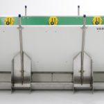 Ferkelfuttertrog „Bigro“ mit getrenntem Trink- und Fressbereich