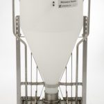 Mewaco-Futtertrog für Mehl für entwöhnte Ferkel