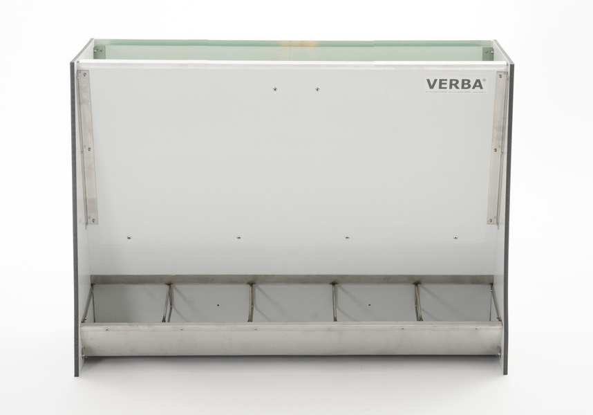 A00-1089Kr SL573KR Trockenfutterautomattrog für Ferkel Futtertrog für Ferkel, 5 Fächer
