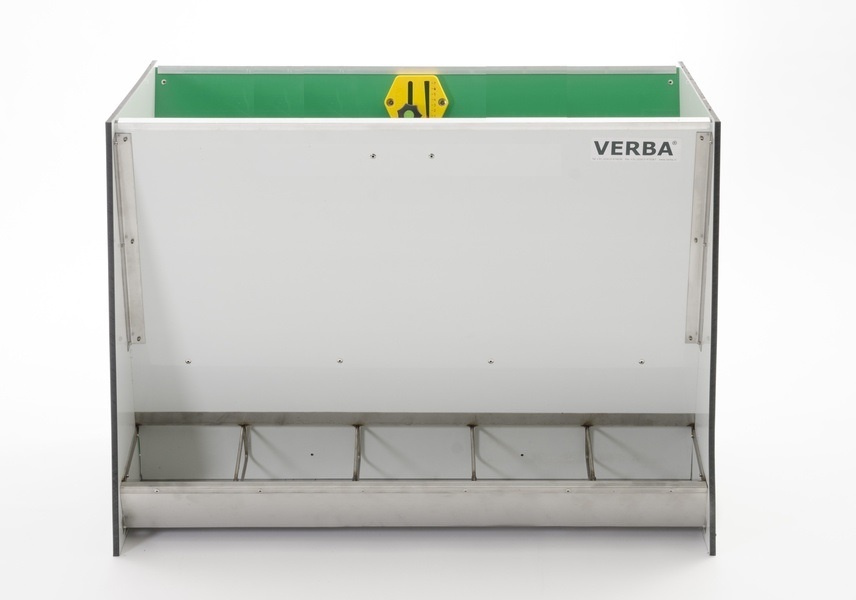 A00-1129KR SL573D KR Doppelfuttertrog für Ferkel Trockenfutterautomattrog für entwöhnte Ferkel, 5 Fächer