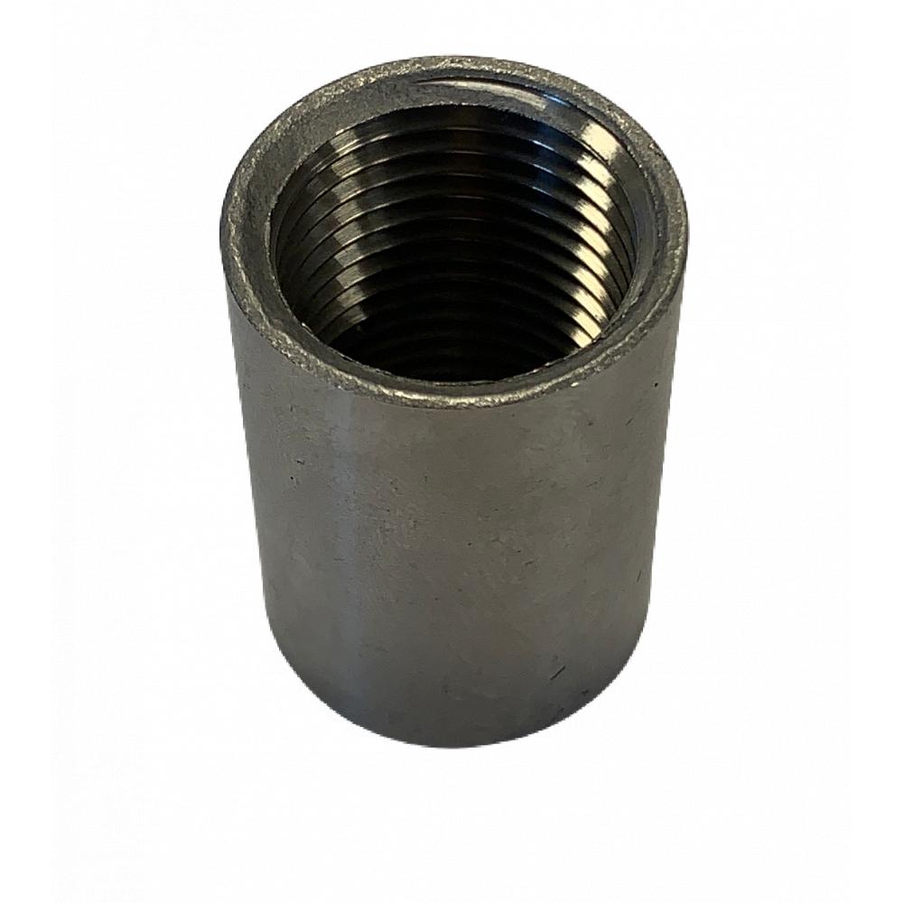 Edelstahl-Anschlussstück 1/2" Edelstahlmuffe 1/2