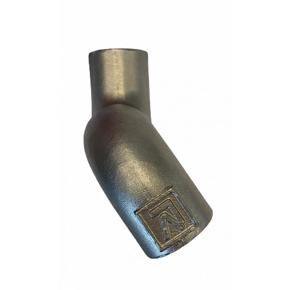 Edelstahl-S-Bogen, gebogen, 1/2" Edelstahl-S-Bogen 1/", gebogen
