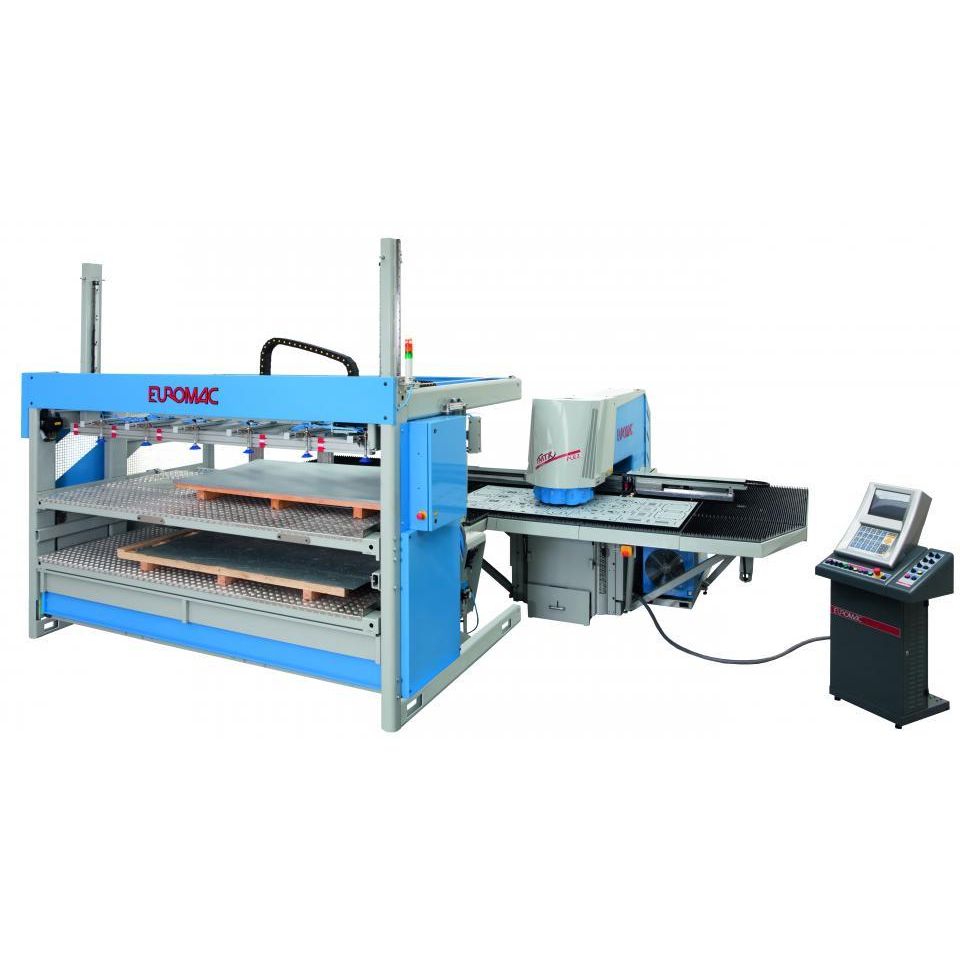 Euromac-Stanzmaschine mit automatischem Beschickungssystem