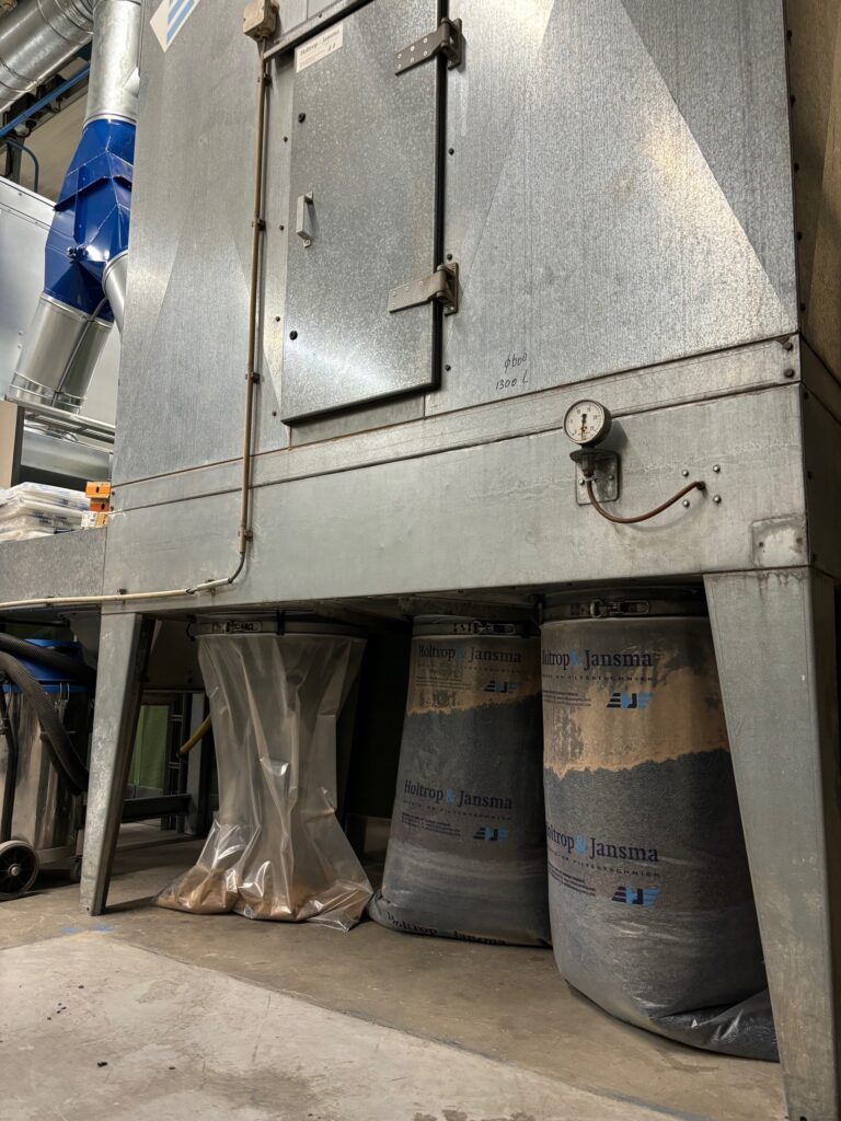 Alte Plastikmüllsäcke